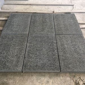 Black Pearl granite paving tiles