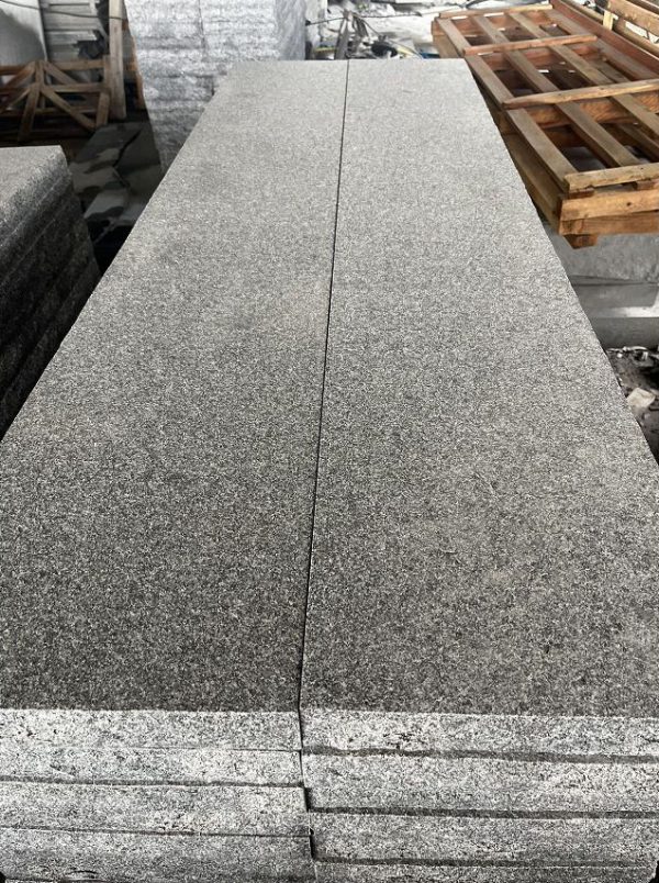 Flamed G654 Cambodia Granite Slab