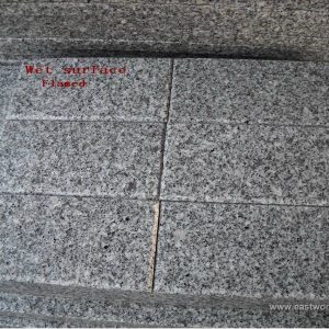 Flamed Silver Grey Granite