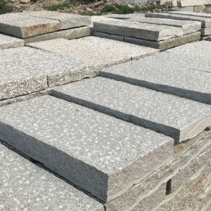 Silver Grey Granite Steps