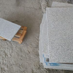 Silver Grey Granite Cambodia Stone Tiles for Floor