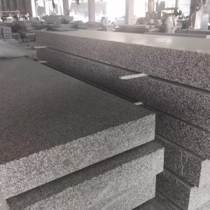 Flamed Silver Grey Granite G603 Granite Steps