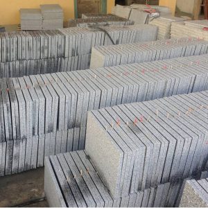 40x30cm Flamed Silver Grey Granite G603 Cambodia Granite Stone Tiles