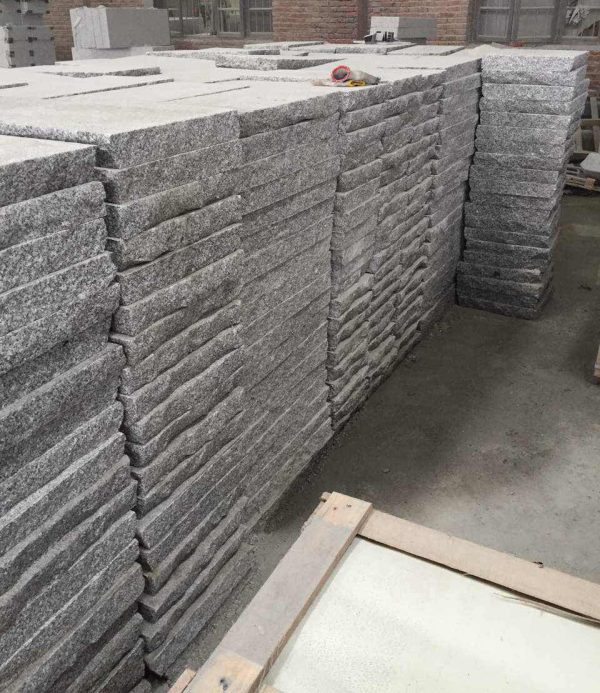 Natural Split Silver Grey Granite G603 Cambodia Granite Tiles