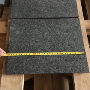 black pear granite flamed tiles