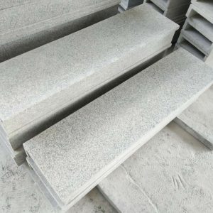 L Shape Granite 603 Kerb Stone Silver Grey Granite