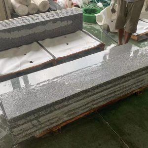 Silver Grey Granite G603 Granite White Grey Stair Step Stone