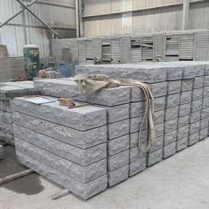 Mushroom Silver Grey Granite G603 Granite White Grey Stair Step Stone