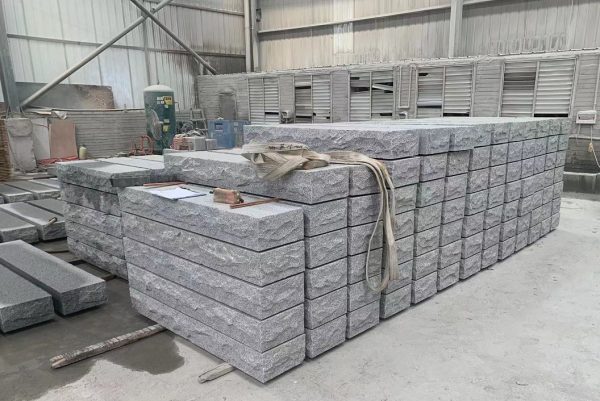 Mushroom Silver Grey Granite G603 Granite White Grey Stair Step Stone