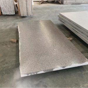 Flamed Silver Grey Granite G603 Granite White Grey Slab Tiles