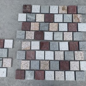 China G603 Granite Stone Cube Paving