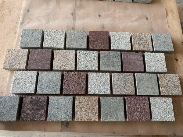 Factory Custom Outdoor G603 Grey Granite Stone Cube Paving Tiles